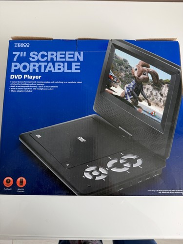 Screen portable dvd player - 7",