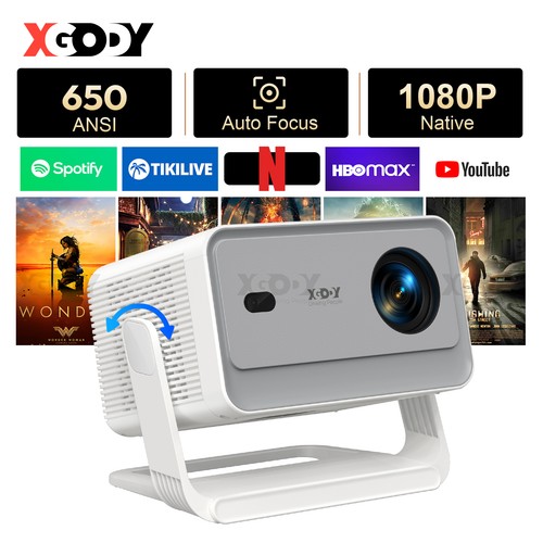 Xgody wifi projektor - xgody, 6