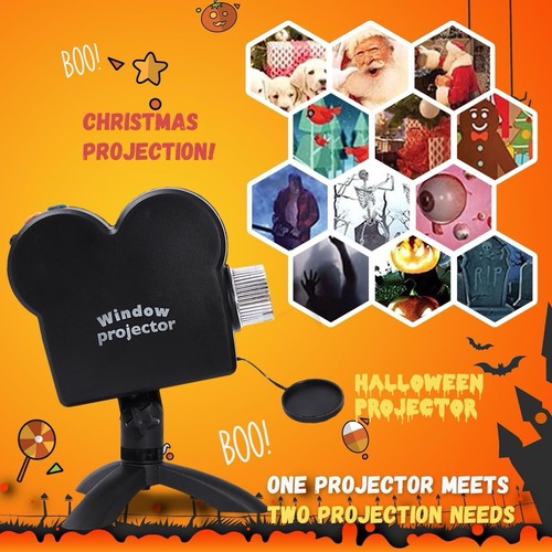Halloween christmas window - halloween,
