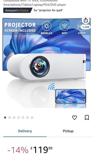 Yaber wifi phone projector - wifi,